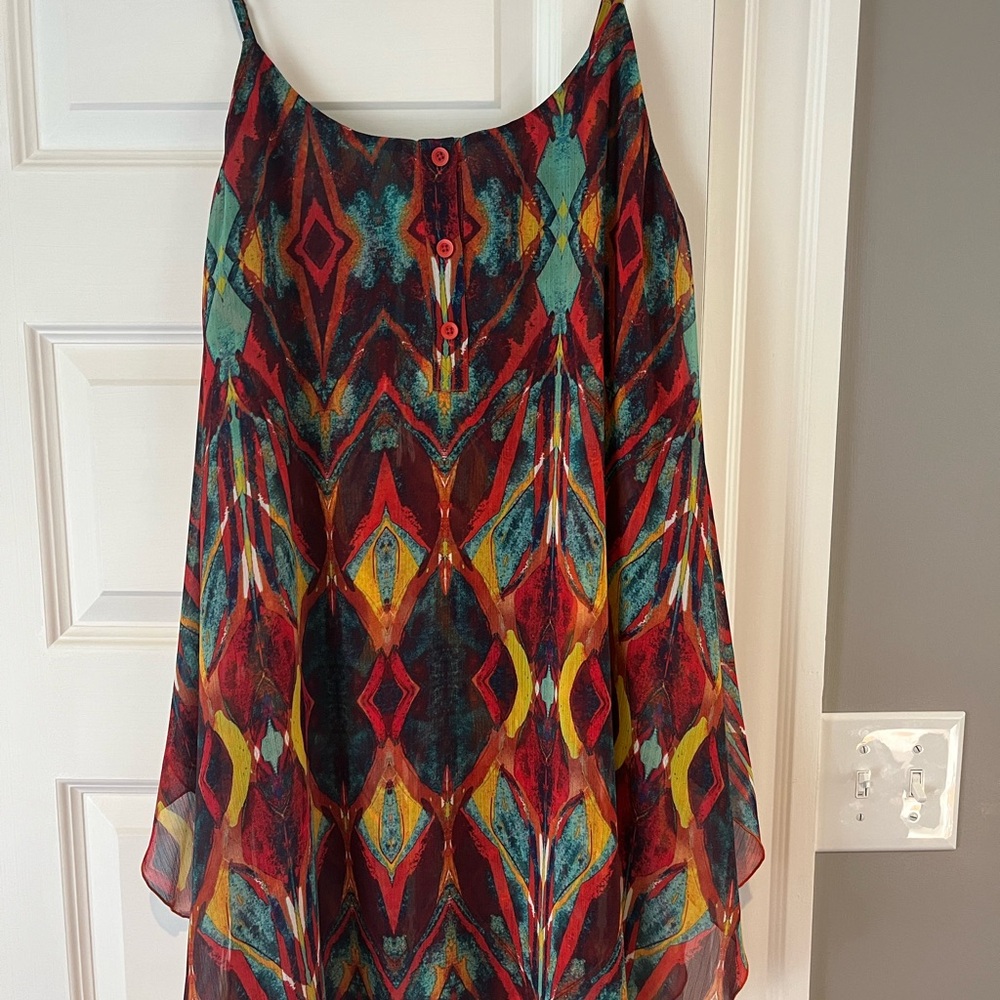 Alice + Olivia Multicolor Abstract Dress